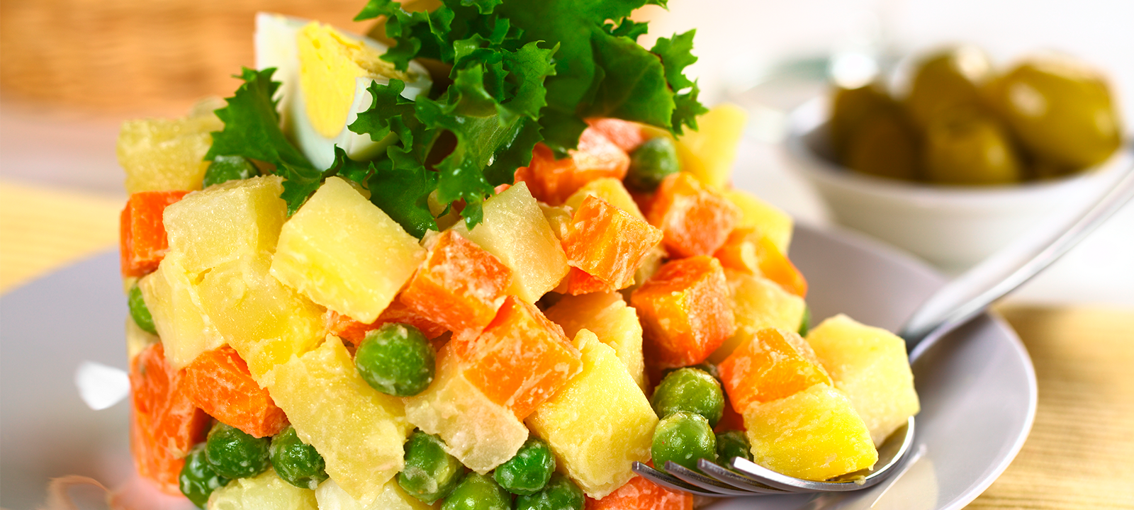 Ensalada de Papas Tricolor